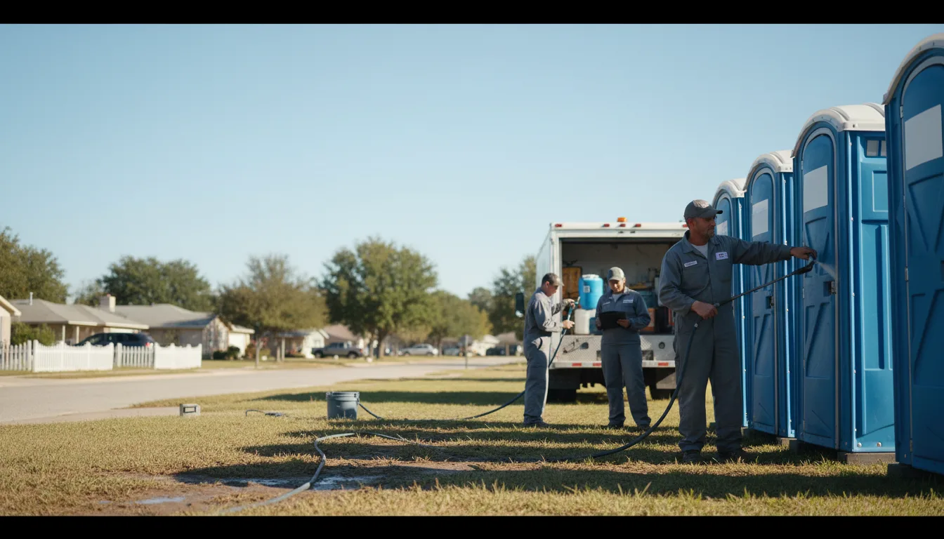 Long-Term Portable Toilet Rental in Dubach, LA near me